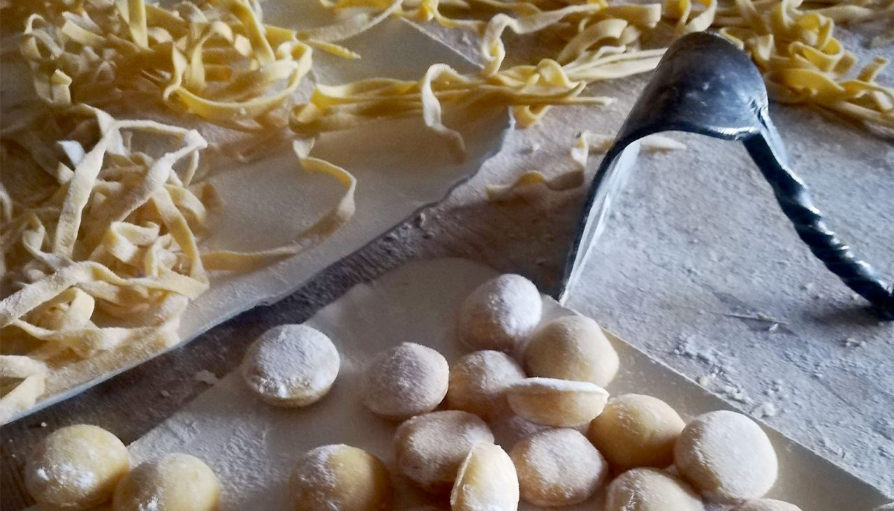 Fresh pasta from Emilia-Romagna